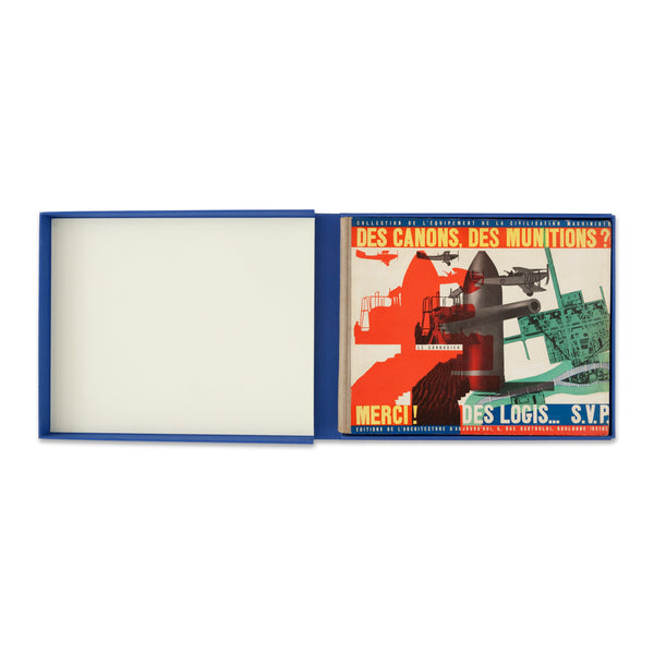 Le Corbusier: Des Canons, des munitions? Merci! Des logis . . . s.v.p. rare book in clamshell box