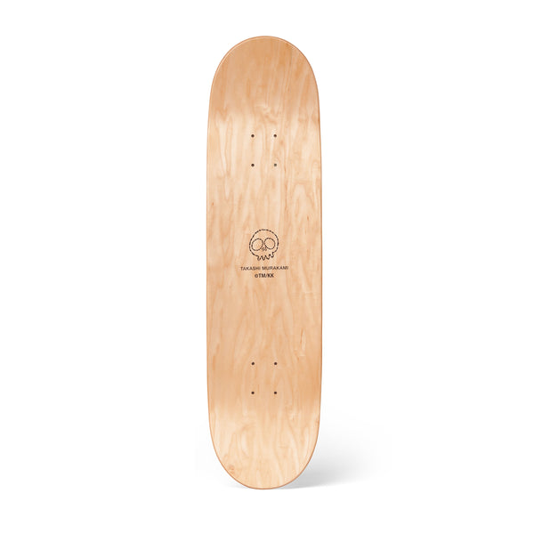 Back of Takashi Murakami: Camo-Skull Skateboard Deck
