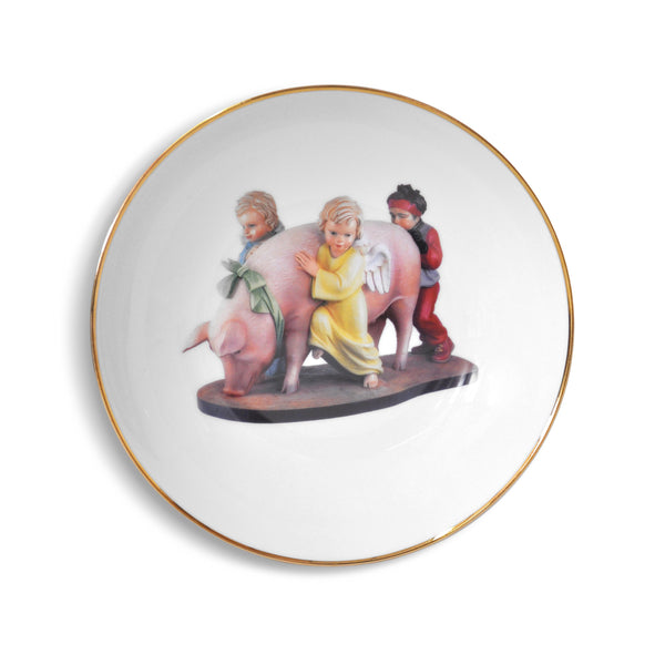 Jeff Koons: Banality Series Bread and Butter Plate