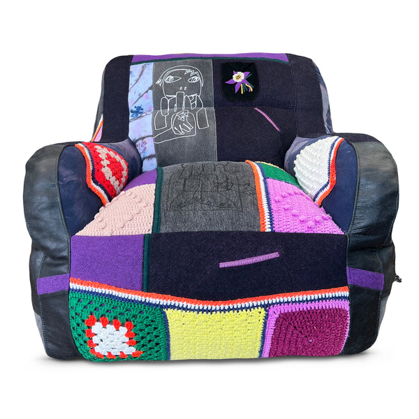 Darren Romanelli for Katz + Dogg: Flower Biker Lounge Chair