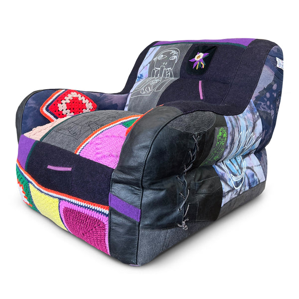 Darren Romanelli for Katz + Dogg: Flower Biker Lounge Chair