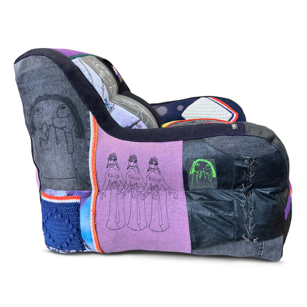 Darren Romanelli for Katz + Dogg: Flower Biker Lounge Chair