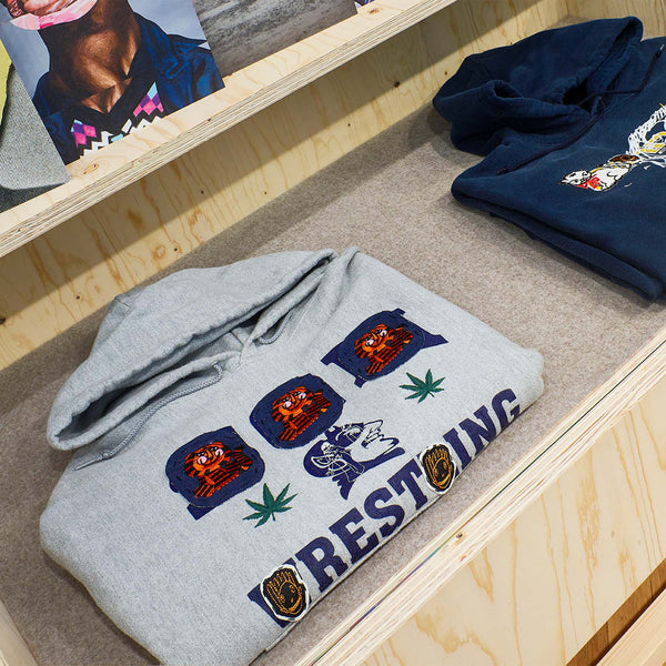 Image of Darren Romanelli for Katz + Dogg Wrestling Hoodie in Gagosian Shop, London, May 10—Jun 8, 2022