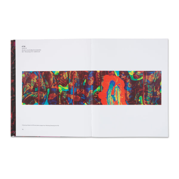 Interior spread of the book David Reed