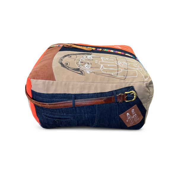 Darren Romanelli for Katz + Dogg Color Belt Ottoman