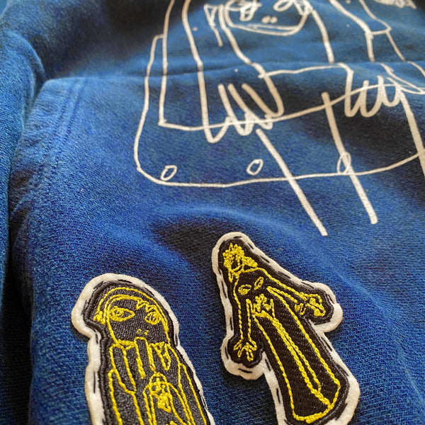 Detail of Darren Romanelli for Katz + Dogg Cannons Hoodie