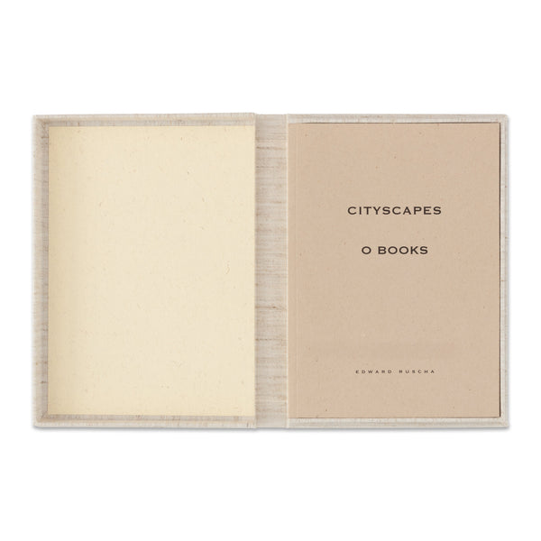 Edward Ruscha: Cityscapes / O Books rare book in clamshell box
