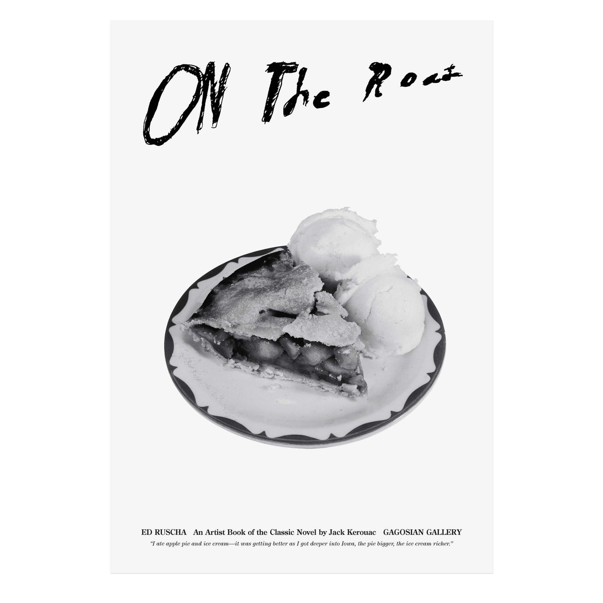 Ed Ruscha: On the Road Poster | Gagosian Shop