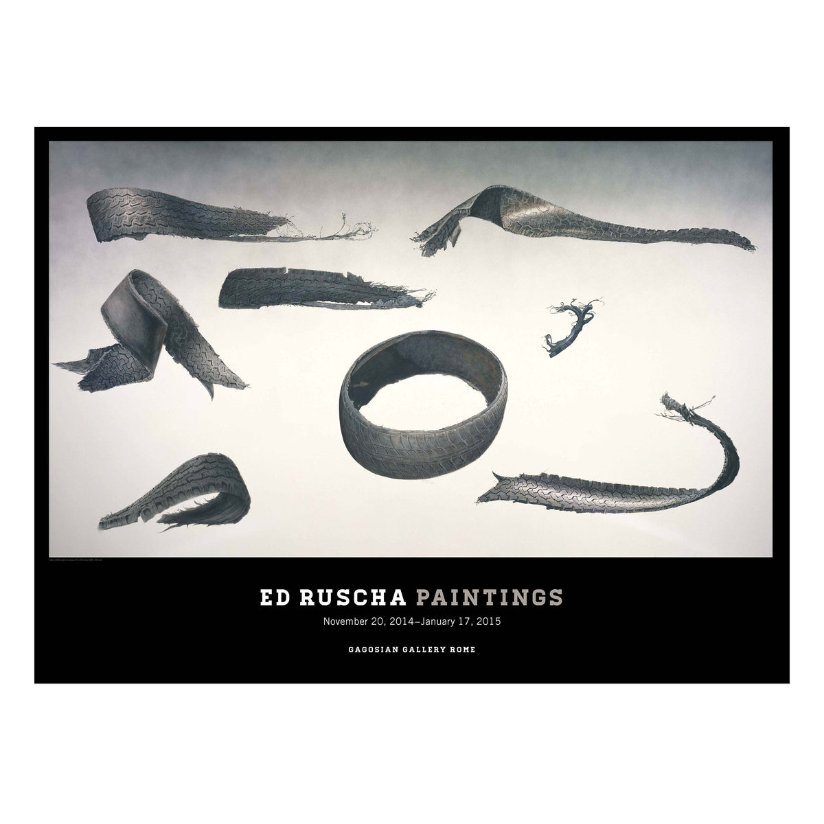 Ed Ruscha: Paintings Poster | Gagosian Shop