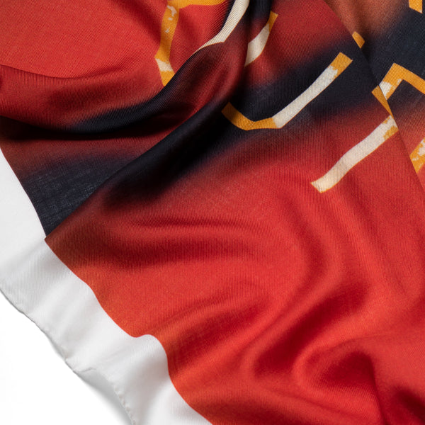 Ed Ruscha: Science Is Truth Found Out (RED)ition Winter 2022 Scarf