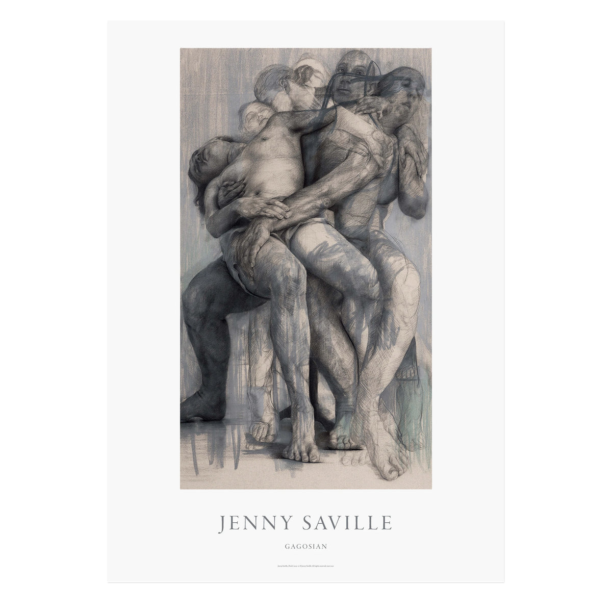 Jenny Saville: Pietà I Poster | Gagosian Shop