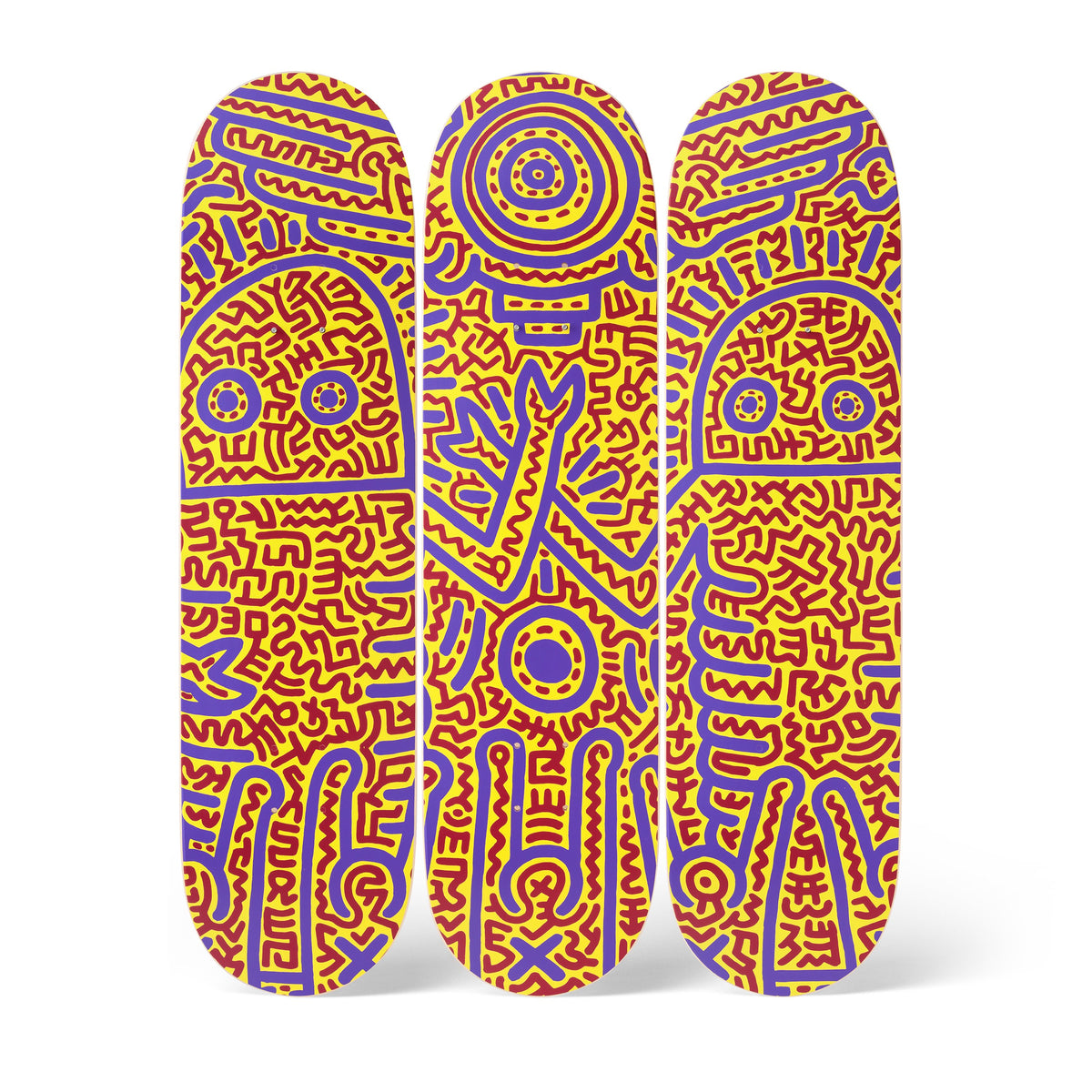Keith Haring: Untitled (1984) Skateboard Decks | Gagosian Shop