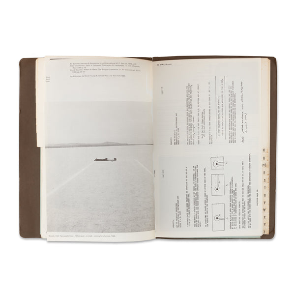 Interior spread of Live in Your Head: When Attitudes Become Form rare book