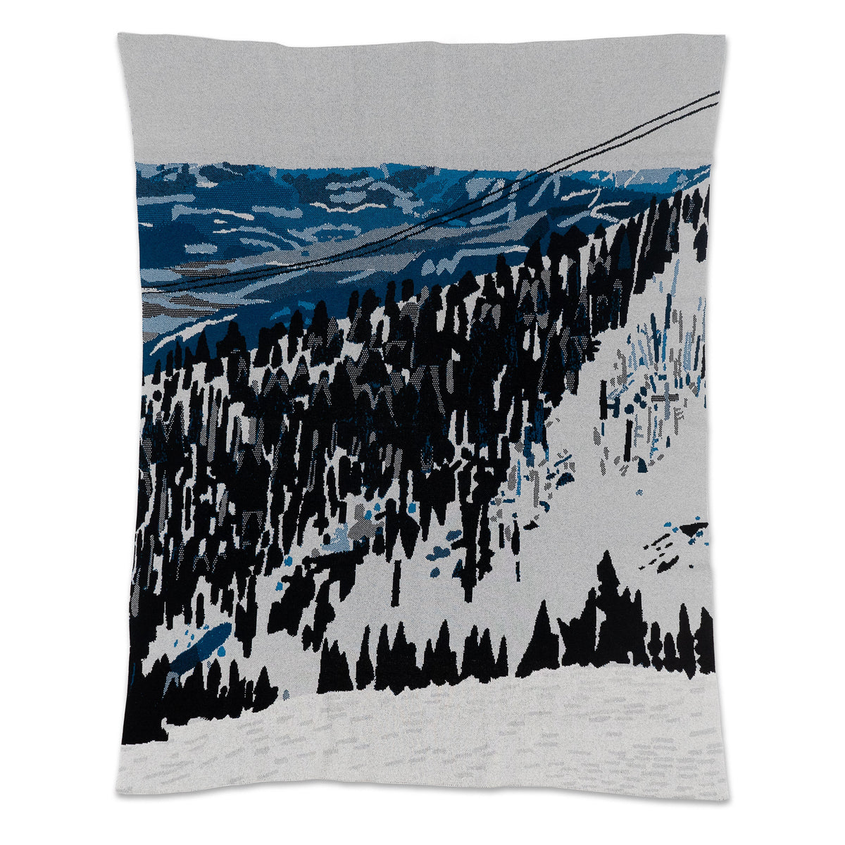Jonas Wood: Jackson Hole Wyoming Blanket | Gagosian Shop
