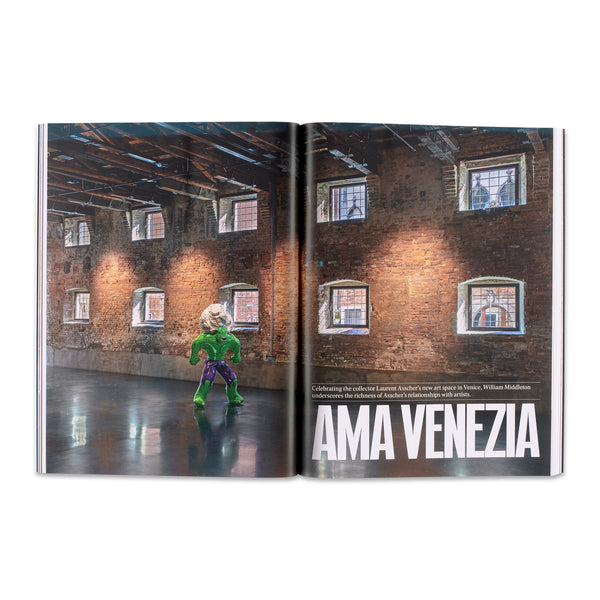 Interior spread of the Gagosian Quarterly: Summer 2025 Issue 