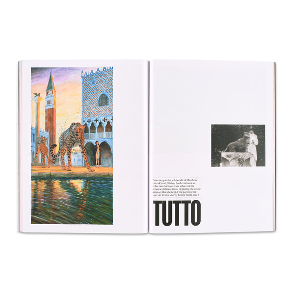 Interior spread of the Gagosian Quarterly: Summer 2025 Issue 