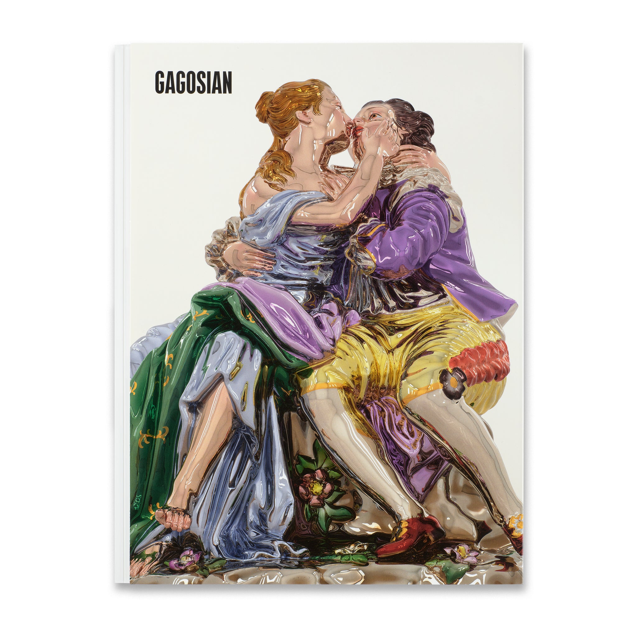 Cover of the Gagosian Quarterly: Winter 2025 Issue featuring Jeff Koon’s Kissing Lovers (2016–25) on the cover