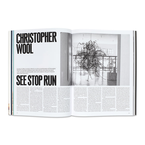 Interior spread of Gagosian Quarterly: Winter 2025 Issue