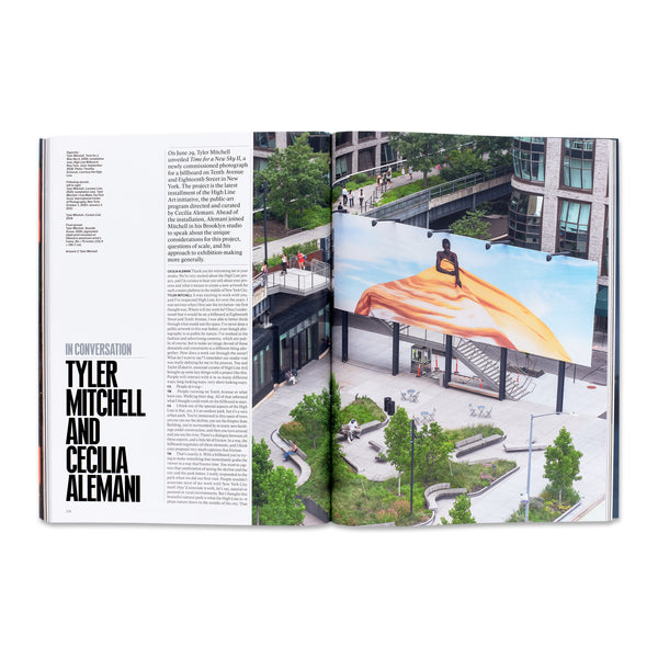 Interior spread of the Gagosian Quarterly: Fall 2026 Issue