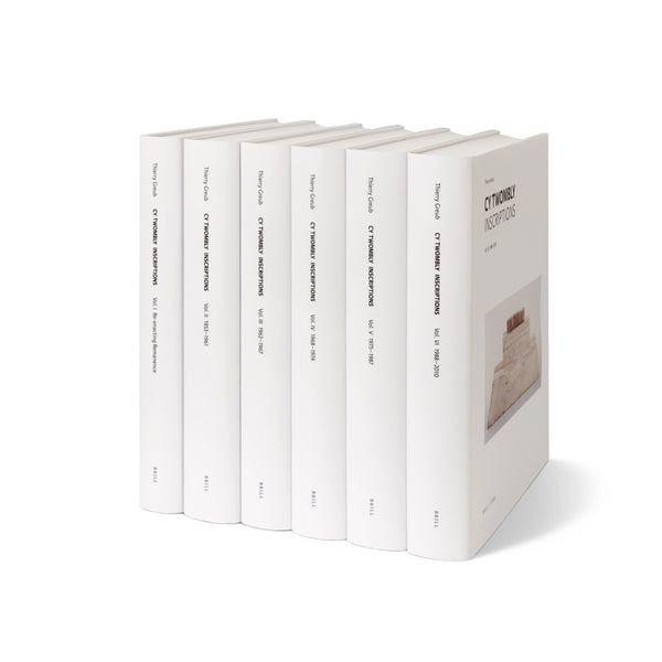 Cy Twombly: Inscriptions Book | Gagosian Shop