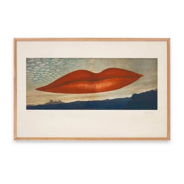 Framed print "A l’heure de l’observatoire, les Amoureux" by Man Ray