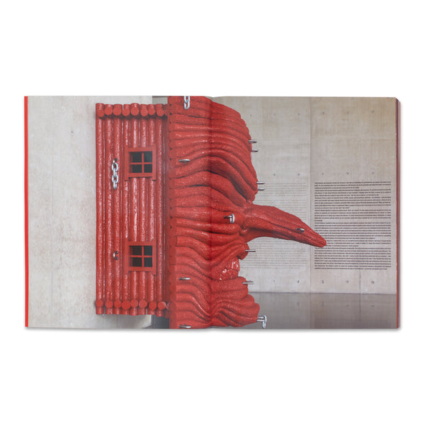 Interior spread of Jordan Wolfson, Kunsthaus Bregenz book 