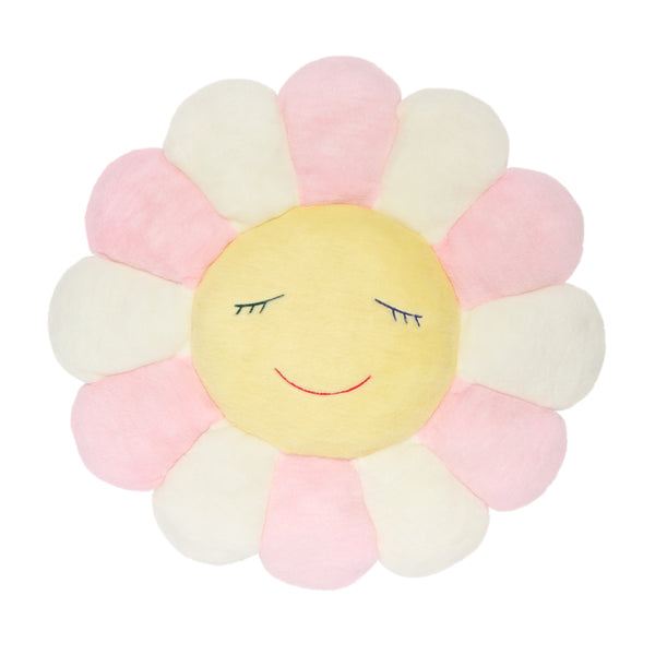 Back of Takashi Murakami: Flower Cushion (Pink/Yellow)