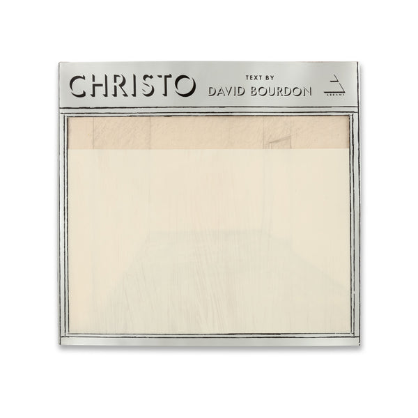 Front cover of 1972 rare book on the artist Christo