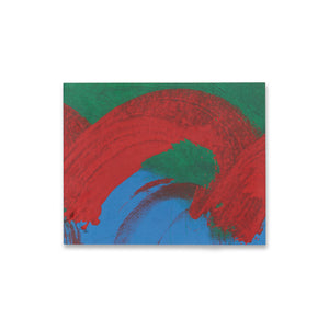 Front cover of Howard Hodgkin: Indian Waves book (Red Arches cover)