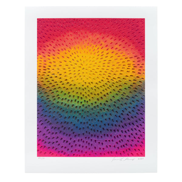Jennifer Guidi: Rainbow Orb 2 print
