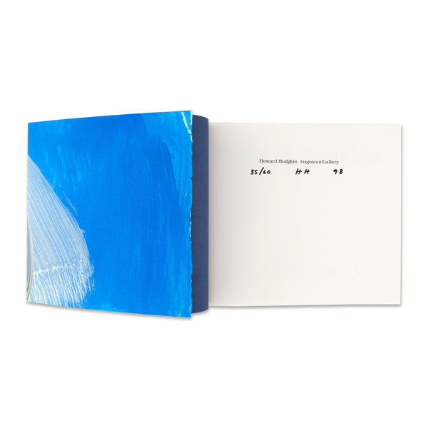 Howard Hodgkin: Paintings (Deluxe Edition) rare book Initialed, dated, and numbered by the artist