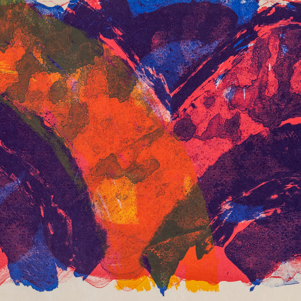 Detail of Howard Hodgkin: Indian Leaves print