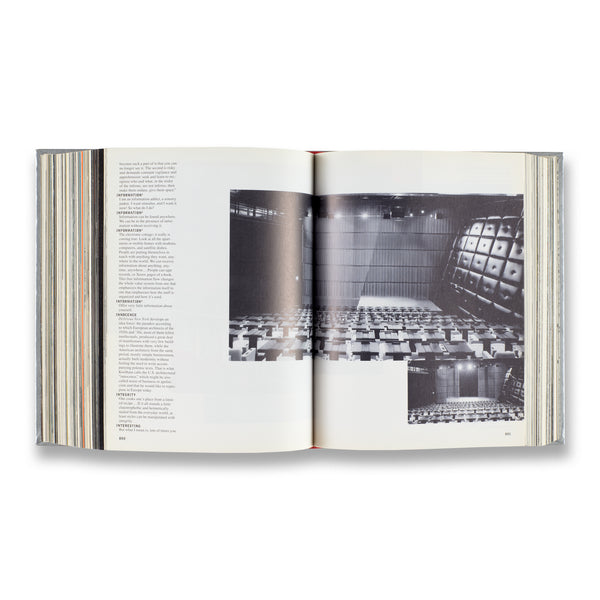 Interior spread of Rem Koolhaas: S,M,L,XL rare book