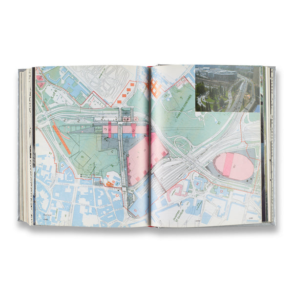 Interior spread of Rem Koolhaas: S,M,L,XL rare book