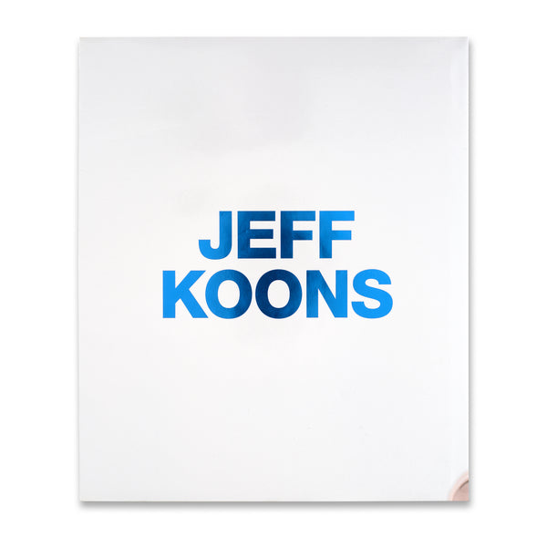 Back cover of Jeff Koons 2017 book with dust jacket