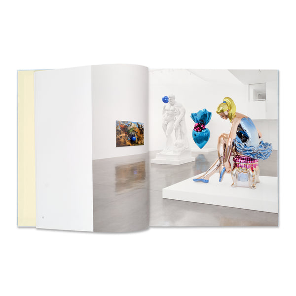 Interior spread of Jeff Koons 2017 book