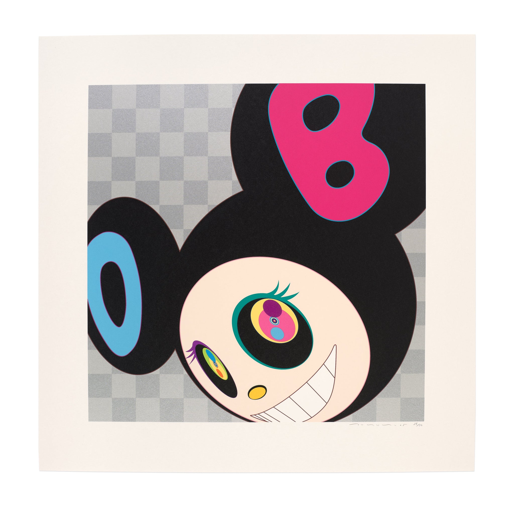 Takashi Murakami: AND THEN Black print