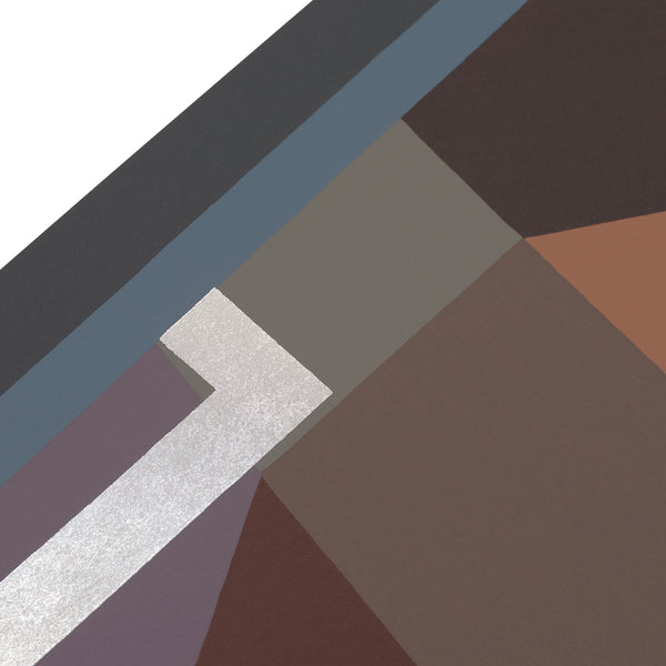 Detail of Derrick Adams: Fixing My Face print