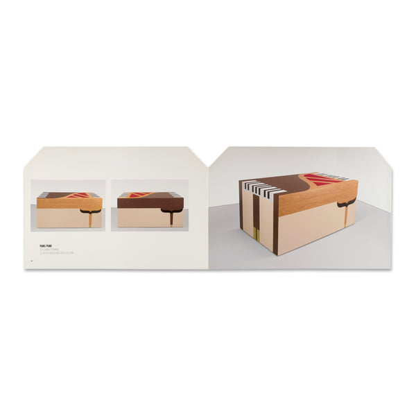 Interior spread of Richard Artschwager 2012 book