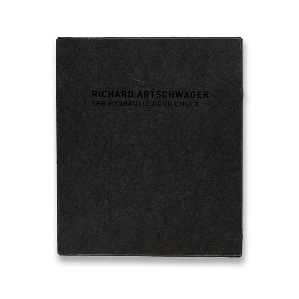 Box of Richard Artschwager: The Hydraulic Door Check Deluxe Edition