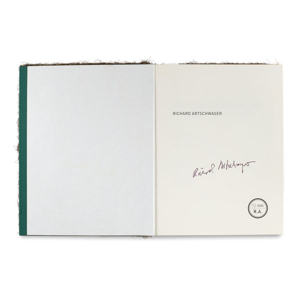 Interior spread of Richard Artschwager: The Hydraulic Door Check Deluxe Edition