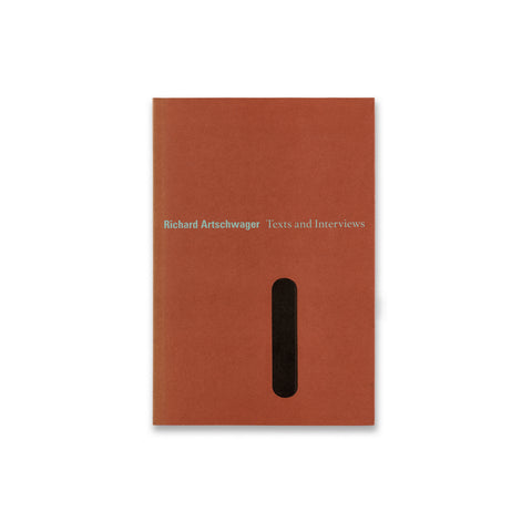 Richard Artschwager Rome Book | Gagosian Shop