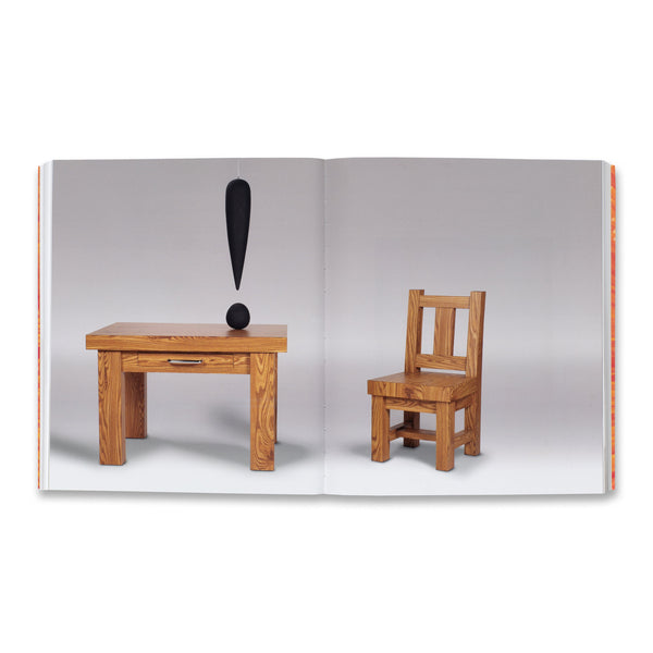 Interior spread of Richard Artschwager (MART) book