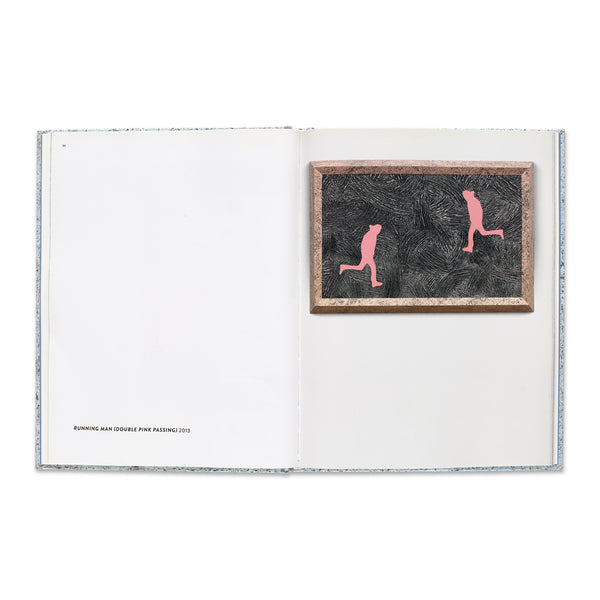 Interior spread of Richard Artschwager: No More Running Man book