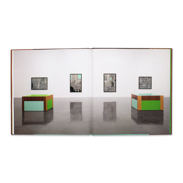 Interior spread of Richard Artschwager 2008 book