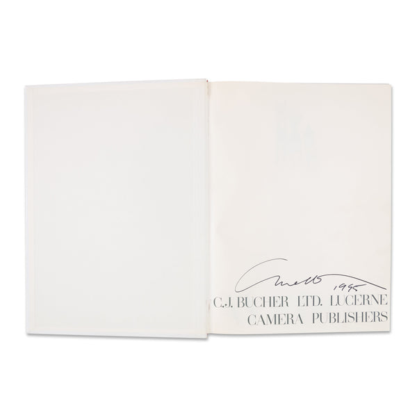 Signed title page of the Observations: Photographs by Richard Avedon, Comments by Truman Capote rare book