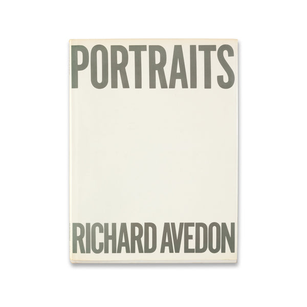 Cover of the Richard Avedon: Portraits rare book
