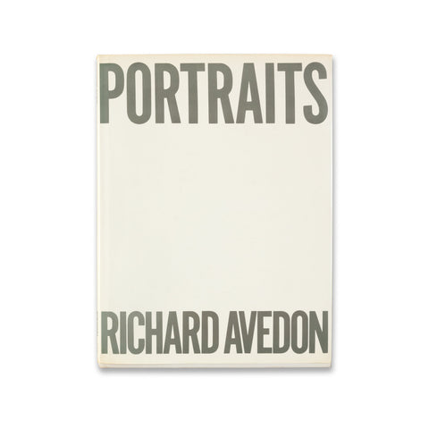 Cover of the Richard Avedon: Portraits rare book