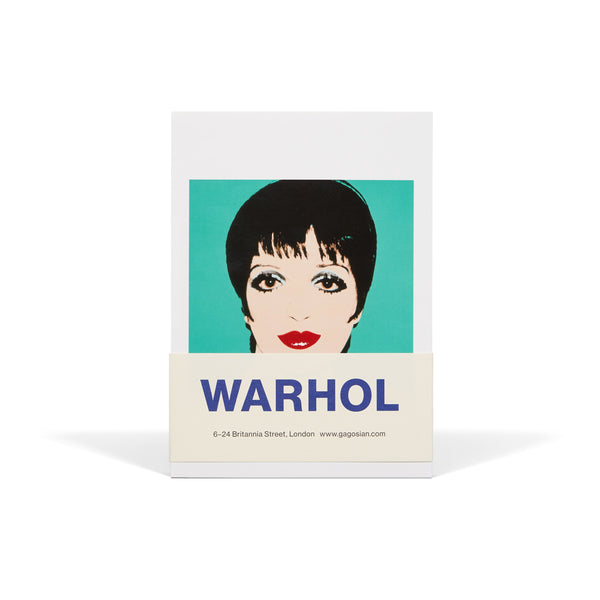 Back of Avedon Warhol Postcard Set