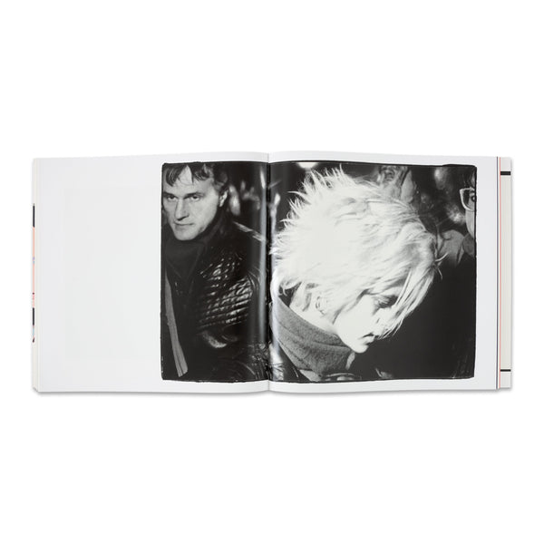 Interior spread of Avedon Warhol book